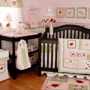 Ladybug Crib Set